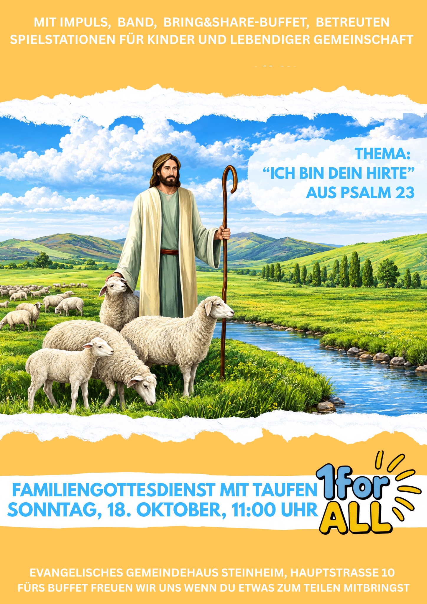 Familiengottesdienst mit Taufe - 1
